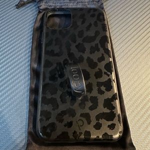 iPhone 11 Pro Max midnight leopard loopy case